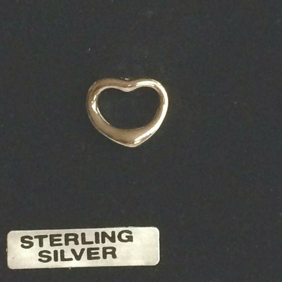 925 Sterling Silver Floating Heart Earrings Hearts Love Valentines Day Gift Box - Picture 3 of 10